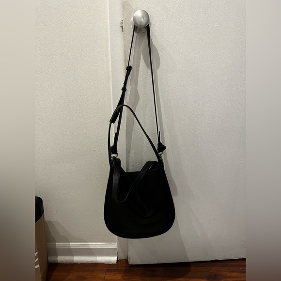 Madewell Bags Madewelll The Sydney Black Leather Crossbody Bag